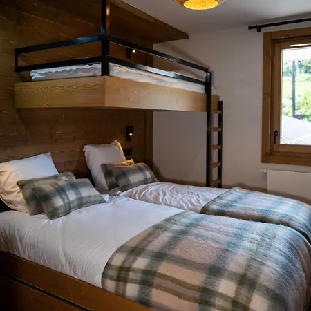 Lägenhet Exclusive Terrace, Parking And Pool Megève