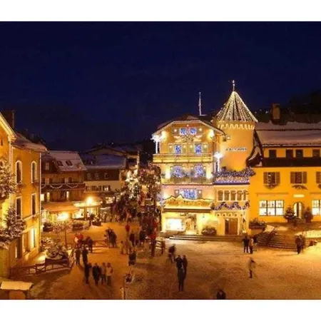 Exclusive Terrace, Parking And Pool Apartament Megève