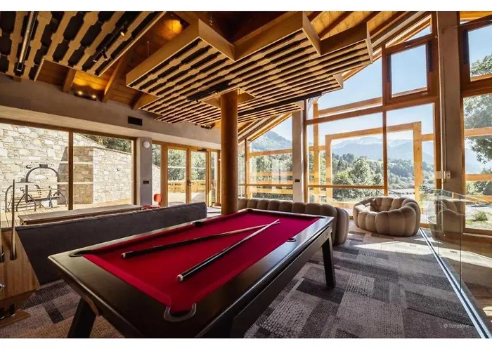 Appartamento Exclusive Terrace, Parking And Pool Megève